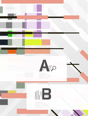 Abstract lines geometrical modern background