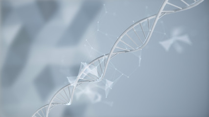 abstract DNA molecule Loop
