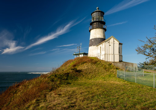 Cape Disappointment Lighthouse, built in 1856