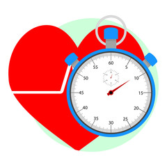 Heart pulse icon