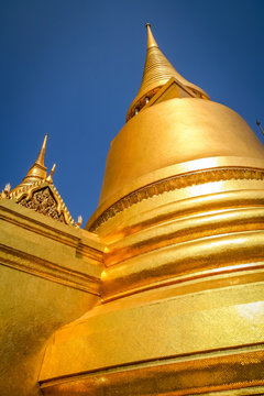 Golden Stupa in the Grand Palace in Bangkok