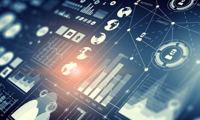 Sales data and dynamics . Mixed media
