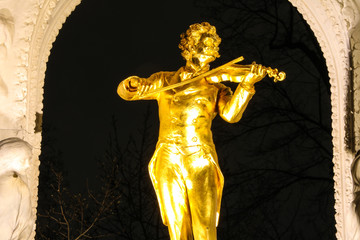 Johann Strauß Denkmal im Wiener Stadtpark