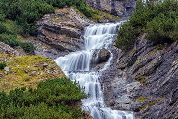 Fototapeta na wymiar Waterfall in Italy