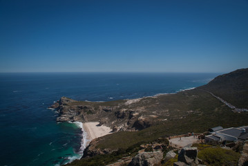 Cape of Good Hope view from Cape Point, Cape Peninsula, South Africa