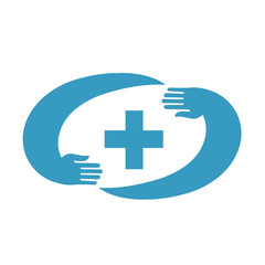 Pharmacy cross icon.