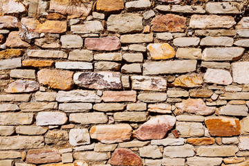 Background of stone wall texture