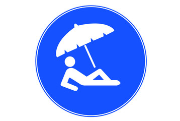 Plage autorisé