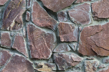 wall background closeup composed of a silicon stone