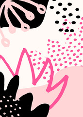 Abstract Collage Design