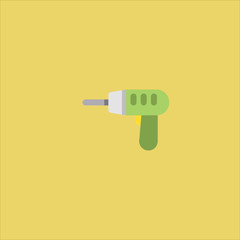 drill icon flat design