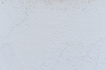 Old and white cement wall background and textured