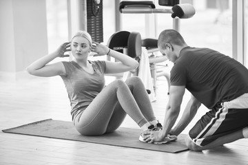 Fitness model in gym