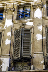 Aix en Provence, old frontage, France, Provence
