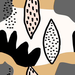 Abstract Collage Pattern