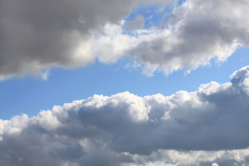 Fototapeta na wymiar grey clouds