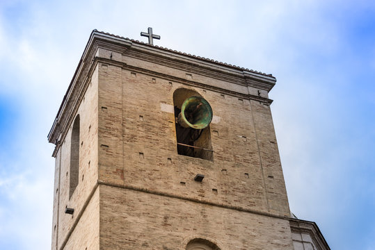 Campanile of Santa Maria in Silvis Church (Serracapriola)