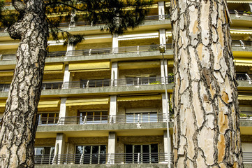 Monaco, apartment building