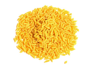 Pasta isolated on white background