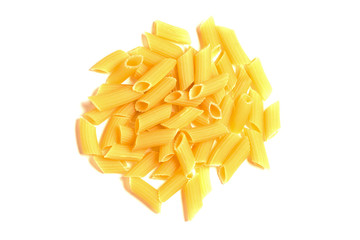 Pasta isolated on white background