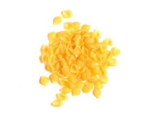 Pasta isolated on white background