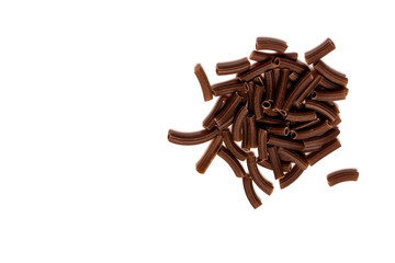 Pasta isolated on white background