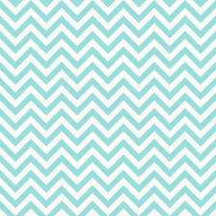 seamless classic bright blue chevron pattern.