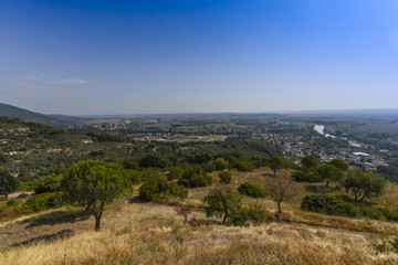 Naklejka premium San Giovanni alla vena near Near the city Pisa, Toscana,Italy, Europe