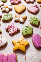 Sweet holiday gingerbreads