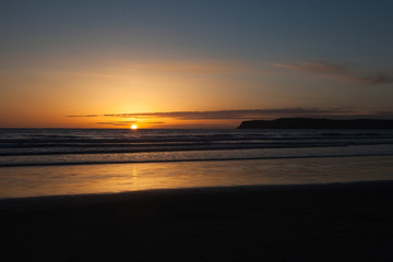 Callifornia sunnset in San Diego