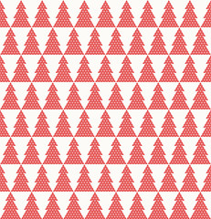 seamless christmas tree silhouette background.