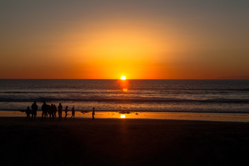 Callifornia sunnset in San Diego
