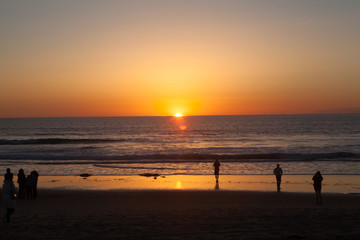 Callifornia sunnset in San Diego
