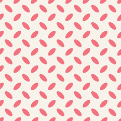 seamless vector ornament of ovals.