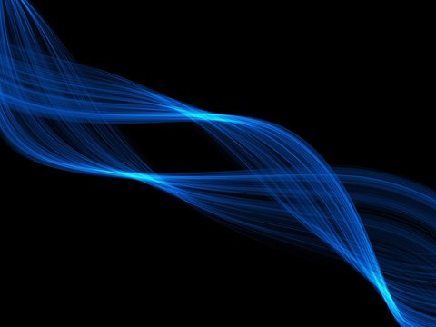 Abstract blue lines background 