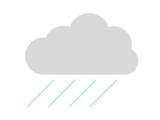 天気アイコン　雨