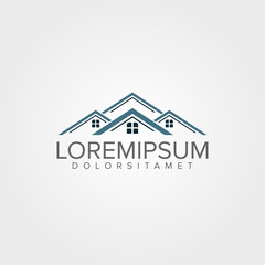 Real Estate Logo Design Template
