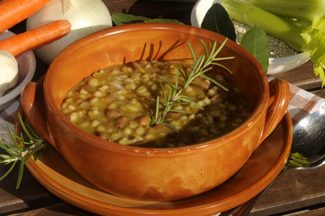 Orzotto Spécialité de Frioul-Vénétie julienne Italia