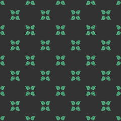 Leaf seamless pattern
