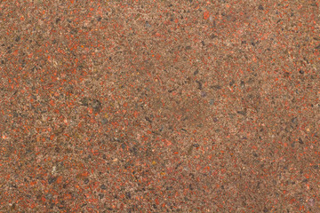 red granite slab