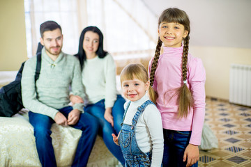 family came to the hotel