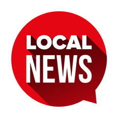 Local News sign speech bubble