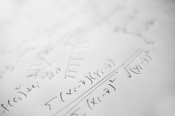 Mathematical equations