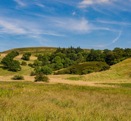 Beautiful late summer day at Malham, north Yorkshire, UK