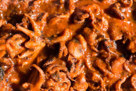Moscardini in umido (o alla luciana)