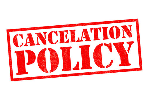 CANCELATION POLICY