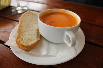 Krabbensuppe