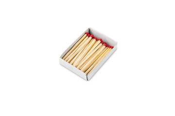 matches isolated on white background