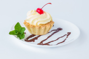 Пирожное с шоколадом