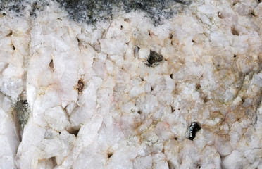 Coarse white quartz background